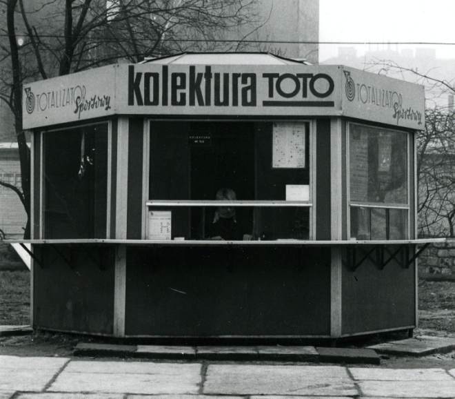 Лотерейный киоск в Варшаве